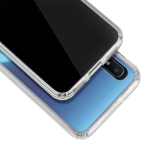 Superman 2025 Superman & Krypto watch the Earth Galaxy A10e Clear Case