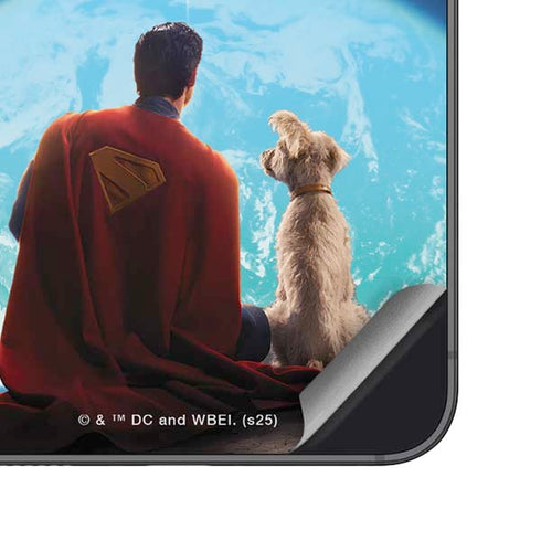 Superman 2025 Superman & Krypto watch the Earth Galaxy A16 5G Skin