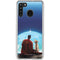 Superman 2025 Superman & Krypto watch the Earth Galaxy A21 Clear Case