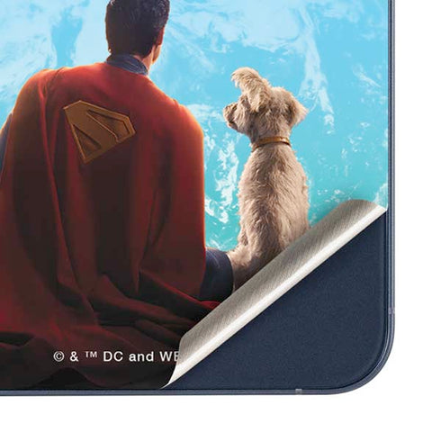 Superman 2025 Superman & Krypto watch the Earth Galaxy A55 5G Skin