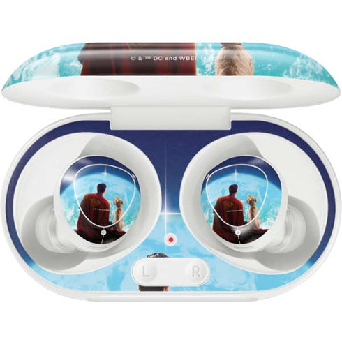 Superman 2025 Superman & Krypto watch the Earth Galaxy Buds Plus Skin