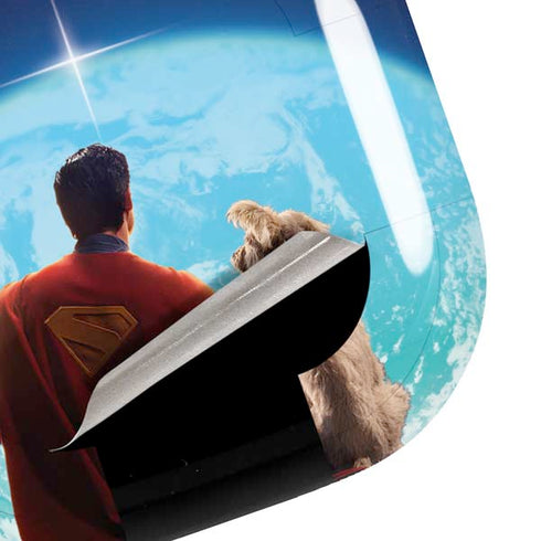 Superman 2025 Superman & Krypto watch the Earth Galaxy Buds Pro Skin
