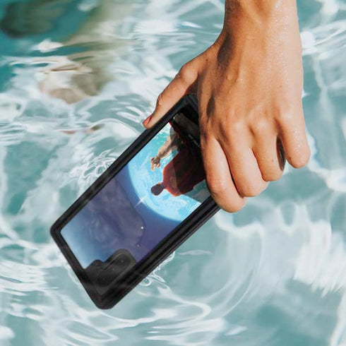 Superman 2025 Superman & Krypto watch the Earth Galaxy Note 10 Waterproof Case