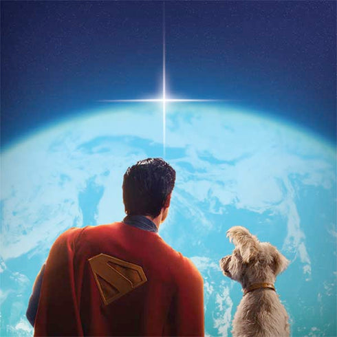 Superman 2025 Superman & Krypto watch the Earth Galaxy Note 8 Skin