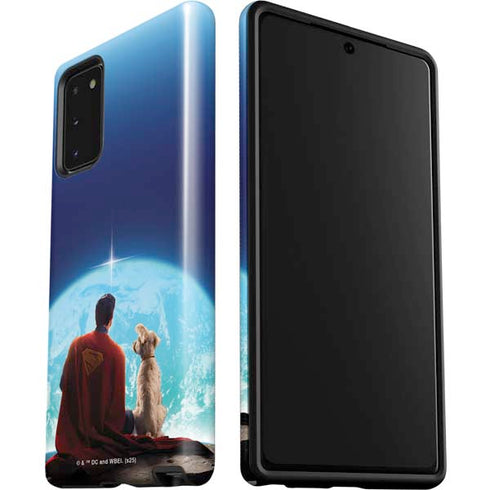Superman 2025 Superman & Krypto watch the Earth Galaxy Note20 5G Pro Case