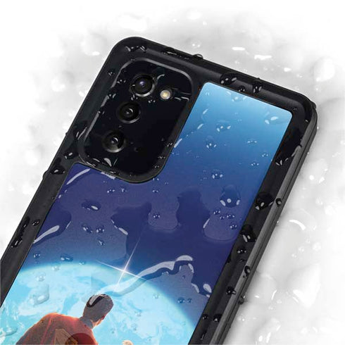 Superman 2025 Superman & Krypto watch the Earth Galaxy Note20 5G Waterproof Case
