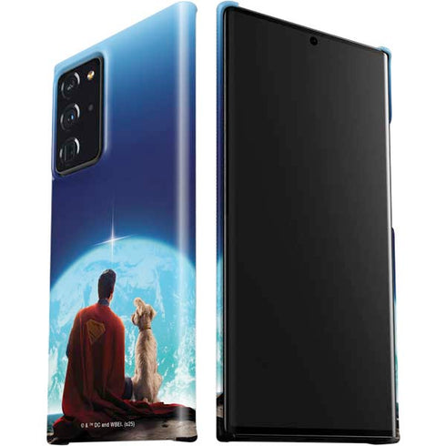 Superman 2025 Superman & Krypto watch the Earth Galaxy Note20 Ultra 5G Lite Case