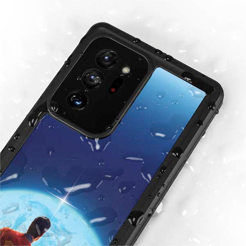 Superman 2025 Superman & Krypto watch the Earth Galaxy Note20 Ultra 5G Waterproof Case