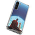 Superman 2025 Superman & Krypto watch the Earth Galaxy S23 FE Clear Case