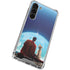 Superman 2025 Superman & Krypto watch the Earth Galaxy S24 FE Clear Case