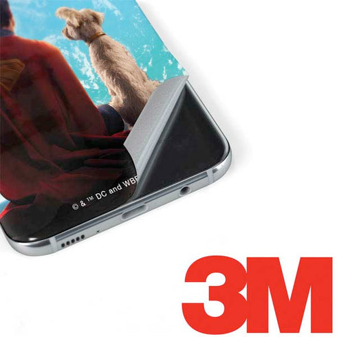 Superman 2025 Superman & Krypto watch the Earth Galaxy S8 Plus Skin