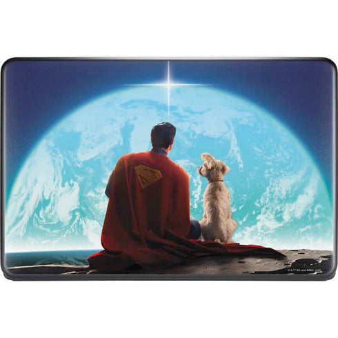 Superman 2025 Superman & Krypto watch the Earth Google Pixelbook Go Skin