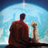 Superman 2025 Superman & Krypto watch the Earth Dell Inspiron Skin