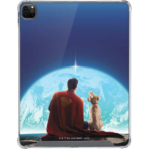 Superman 2025 Superman & Krypto watch the Earth iPad Cases