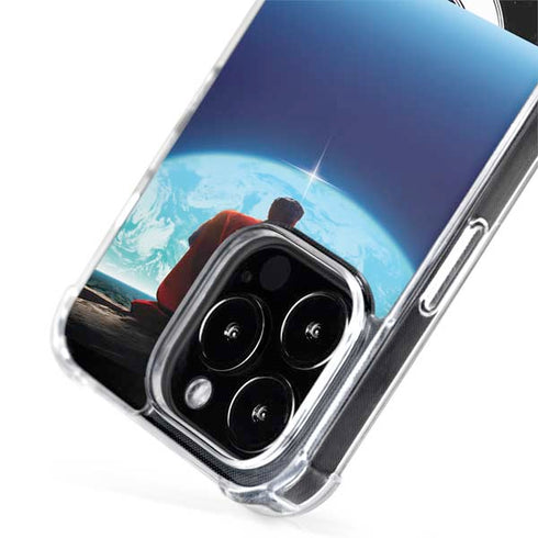 Superman 2025 Superman & Krypto watch the Earth iPhone 15 Pro Max MagSafe Case