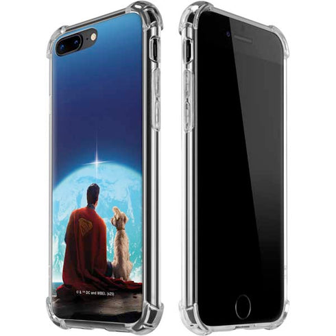 Superman 2025 Superman & Krypto watch the Earth iPhone Cases
