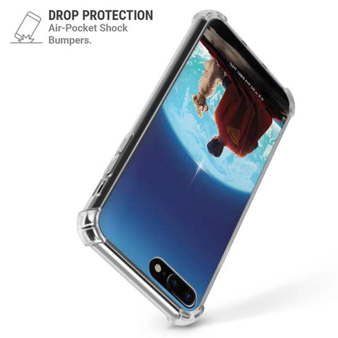 Superman 2025 Superman & Krypto watch the Earth iPhone 7/8 Plus Clear Case