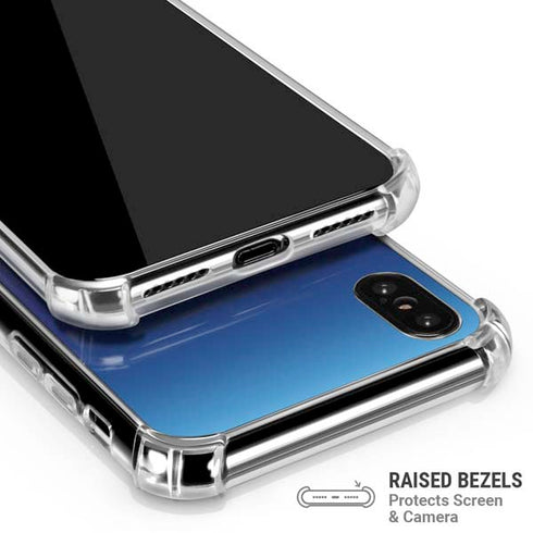 Superman 2025 Superman & Krypto watch the Earth iPhone X/XS Clear Case