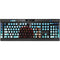 Superman 2025 Superman & Krypto watch the Earth K95 RGB PLATINUM Mechanical Gaming Keyboard Skin