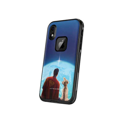 Superman 2025 Superman & Krypto watch the Earth LifeProof Fre iPhone Skin