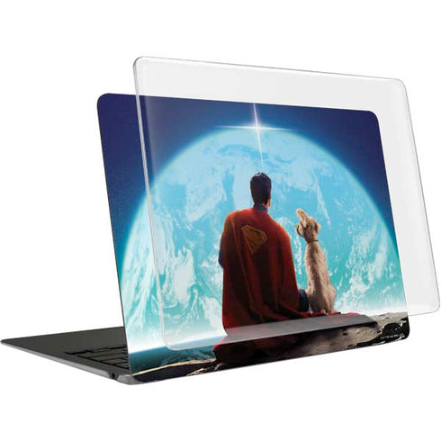 Superman 2025 Superman & Krypto watch the Earth MacBook Air 13in M1 (2021) Case plus Skin