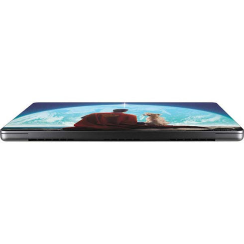 Superman 2025 Superman & Krypto watch the Earth MacBook Pro 14in (2021-24) Skin
