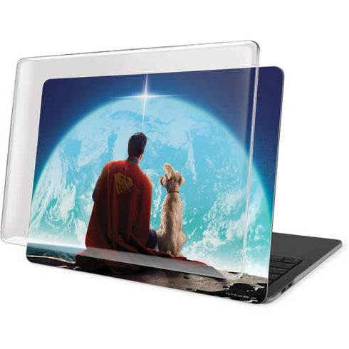 Superman 2025 Superman & Krypto watch the Earth MacBook Pro 15in (2016-19) Case plus Skin