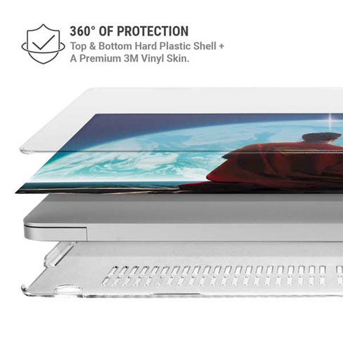 Superman 2025 Superman & Krypto watch the Earth MacBook Cases