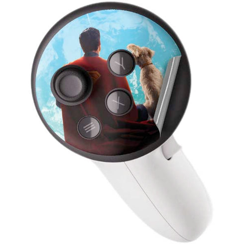 Superman 2025 Superman & Krypto watch the Earth Meta Quest 3S Skin