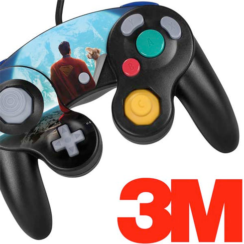 Superman 2025 Superman & Krypto watch the Earth Nintendo GameCube Controller Skin