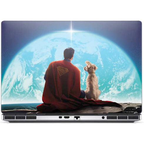 Superman 2025 Superman & Krypto watch the Earth Dell Precision Skin