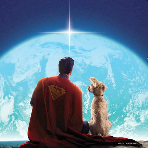 Superman 2025 Superman & Krypto watch the Earth PS4 Console and Controller Bundle Skin