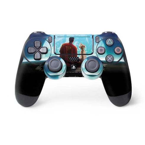 Superman 2025 Superman & Krypto watch the Earth PS4 Pro/Slim Controller Skin