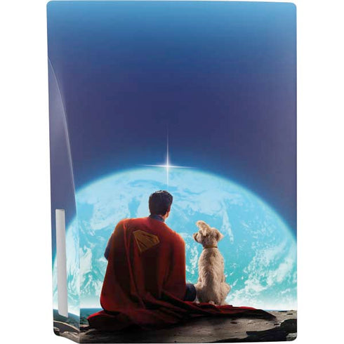 Superman 2025 Superman & Krypto watch the Earth PS5 Bundle Skin