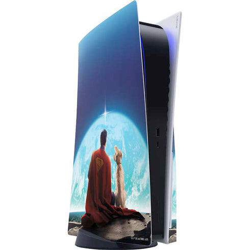 Superman 2025 Superman & Krypto watch the Earth PlayStation PS5 Skins