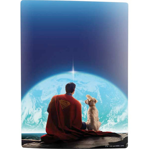 Superman 2025 Superman & Krypto watch the Earth PS5 Digital Edition Bundle Skin