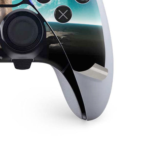 Superman 2025 Superman & Krypto watch the Earth PS5 DualSense Edge Pro Controller Skin