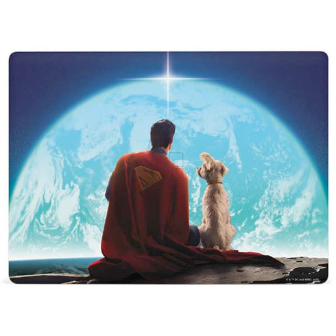 Superman 2025 Superman & Krypto watch the Earth Surface Laptop 3 13.5in Skin