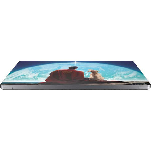Superman 2025 Superman & Krypto watch the Earth Universal Laptop 18in (14.6 x 10.6in) Skin