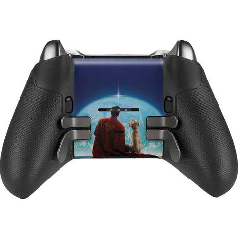 Superman 2025 Superman & Krypto watch the Earth Xbox Elite Wireless Controller Series 2 Skin