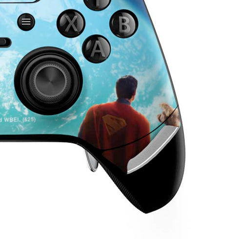 Superman 2025 Superman & Krypto watch the Earth Xbox One Elite Controller Skin