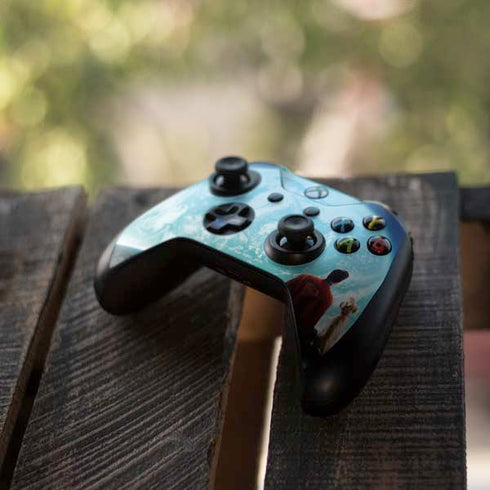 Superman 2025 Superman & Krypto watch the Earth Xbox One X Controller Skin