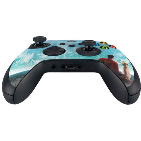 Superman 2025 Superman & Krypto watch the Earth Xbox Series X Controller Skin
