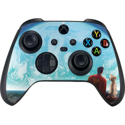 Superman 2025 Superman & Krypto watch the Earth XBox Series X Digital Edition Bundle Skin