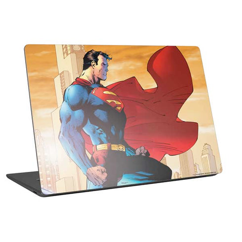 DC Comics Superman For Tomorrow Cover Art by Jim Lee Laptop Skins