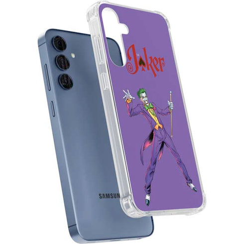 DC Comics The Joker Surprise - The Joker Galaxy A55 5G Clear Case