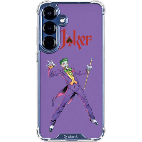 DC Comics The Joker Surprise - The Joker Galaxy S25 Plus Clear Case