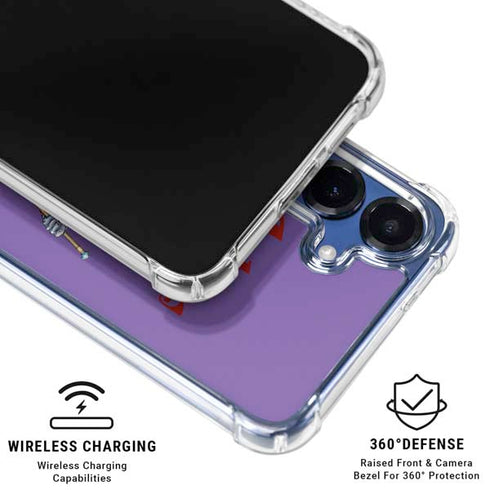 DC Comics The Joker Surprise - The Joker Galaxy S25 Plus Clear Case