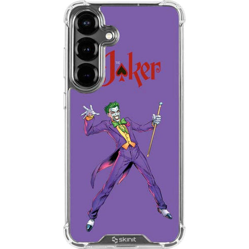 DC Comics The Joker Surprise - The Joker Galaxy S26 Plus Clear Case