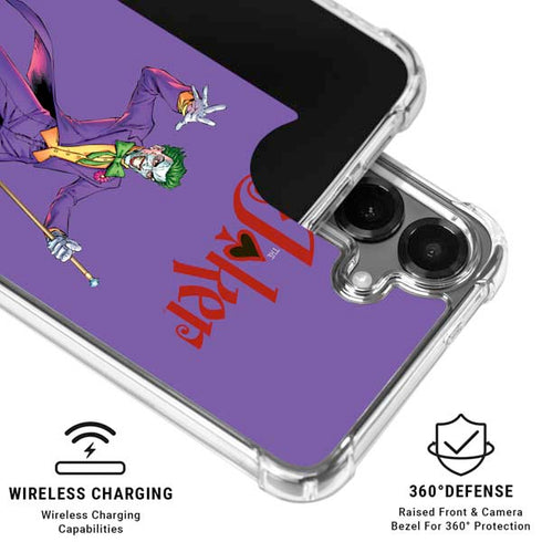 DC Comics The Joker Surprise - The Joker Galaxy S26 Plus Clear Case